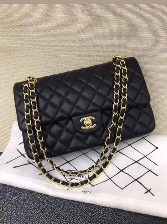 Matelasse Double Chain Flap Mini Bag